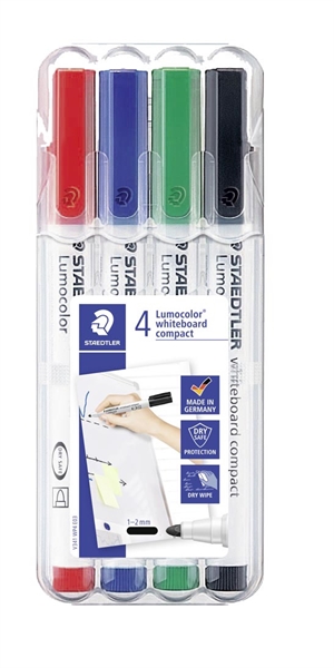 Staedtler WB Marker Lumocolor Compact Satz (4)